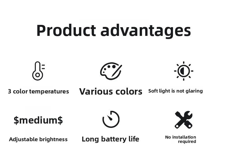 RGB Sleep White Noise Machine with Soothing Sound Touchable Rechargeable LED Night Light Relaxing Audio & Sleep Lamp for Baby