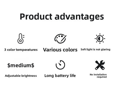 RGB Sleep White Noise Machine with Soothing Sound Touchable Rechargeable LED Night Light Relaxing Audio & Sleep Lamp for Baby